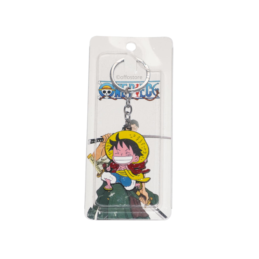 One Piece Anime Money D luffy Metal Keychain