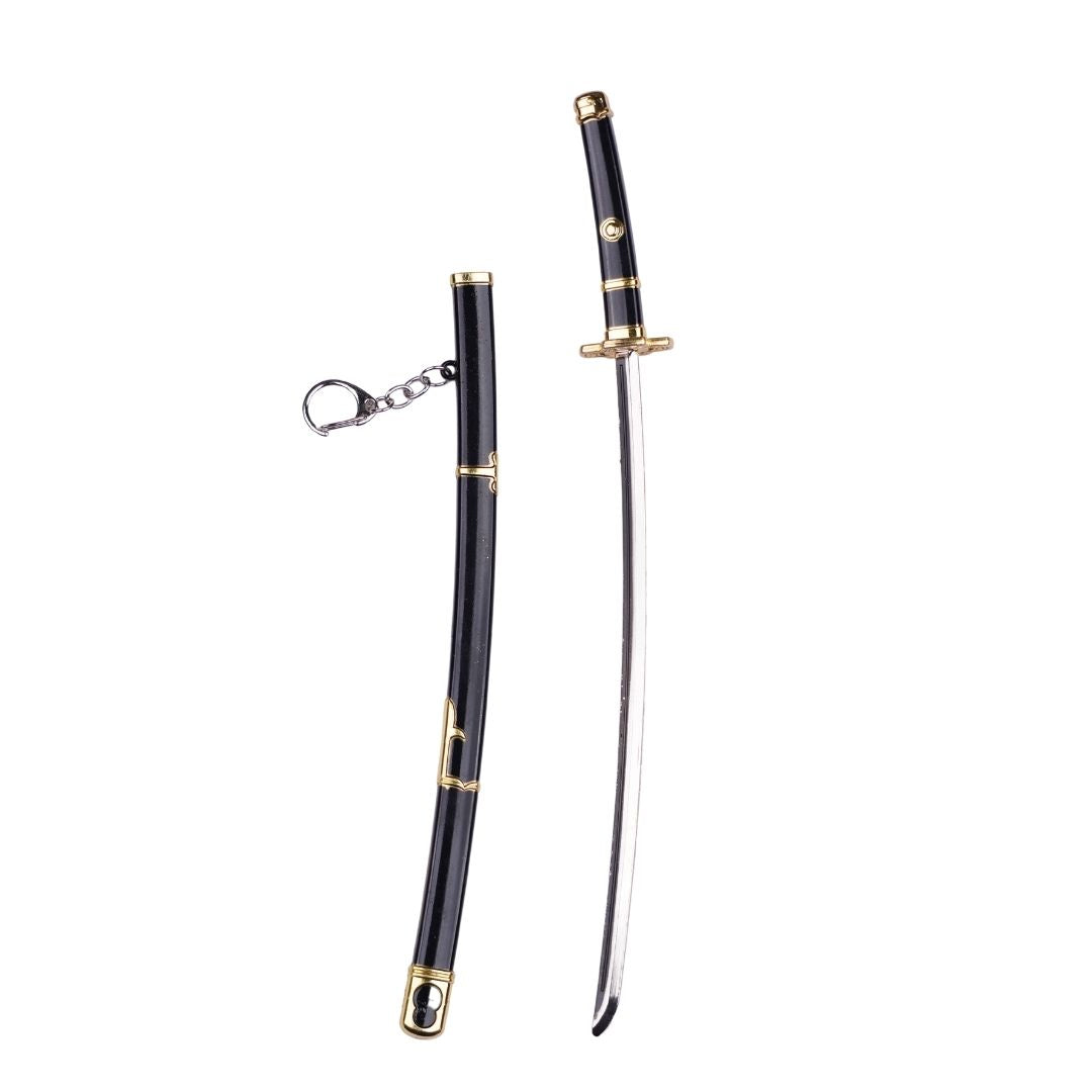 One Piece anime Zoro Yubashiri High Grade Plastic Mini Katana Keychain [28 cm]