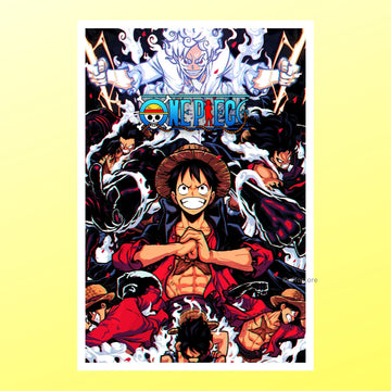 One Piece Anime Luffy Wall Poster