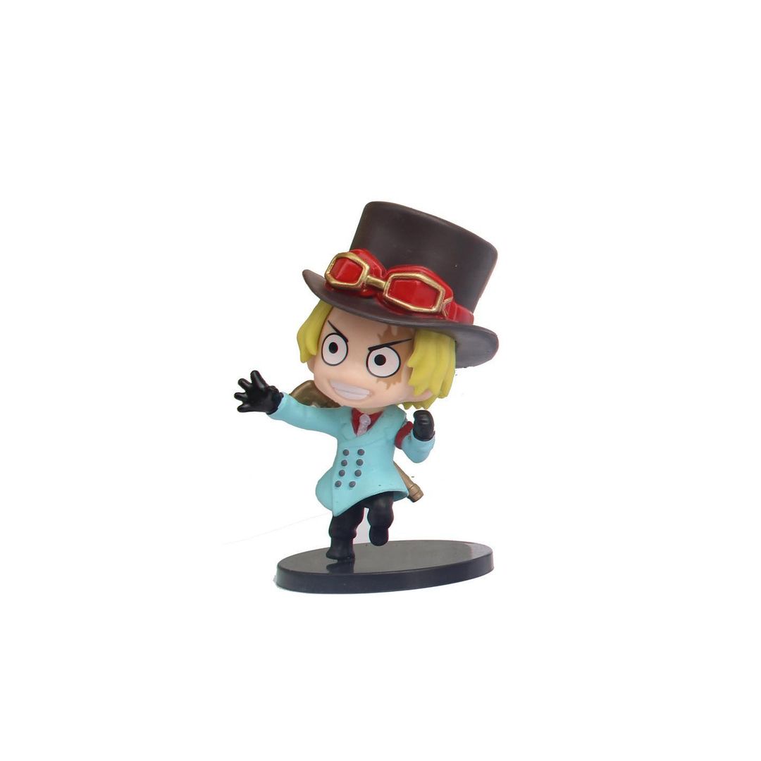 One Piece Anime Chibbi Figures Set of 6 [8-10 cm]