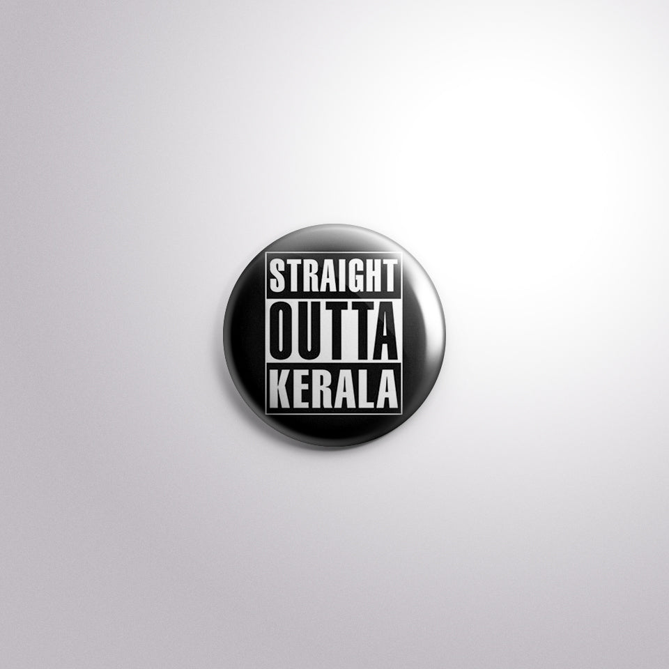Kerala Scratch-Proof Button Badge