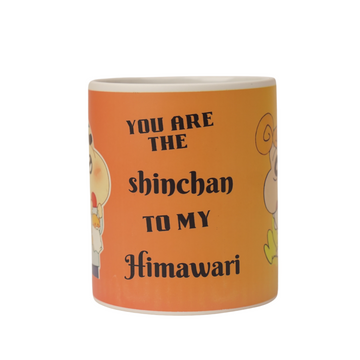 Offo® || Shinchan, Himawari Rakshabandhan White Ceramic Mug