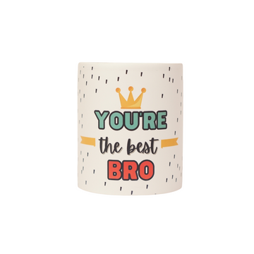 Offo® || You're The Best Bro Rakshabandhan White Ceramic Mug