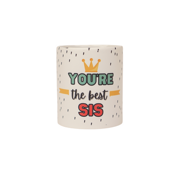 Offo® || You're The Best Sis White Rakshabandhan Ceramic Mug