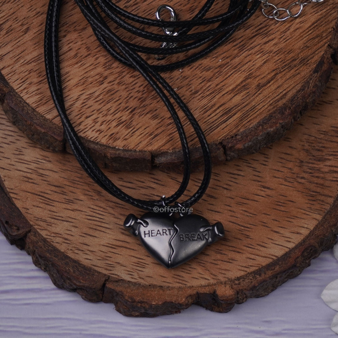 Heart Locket Grey