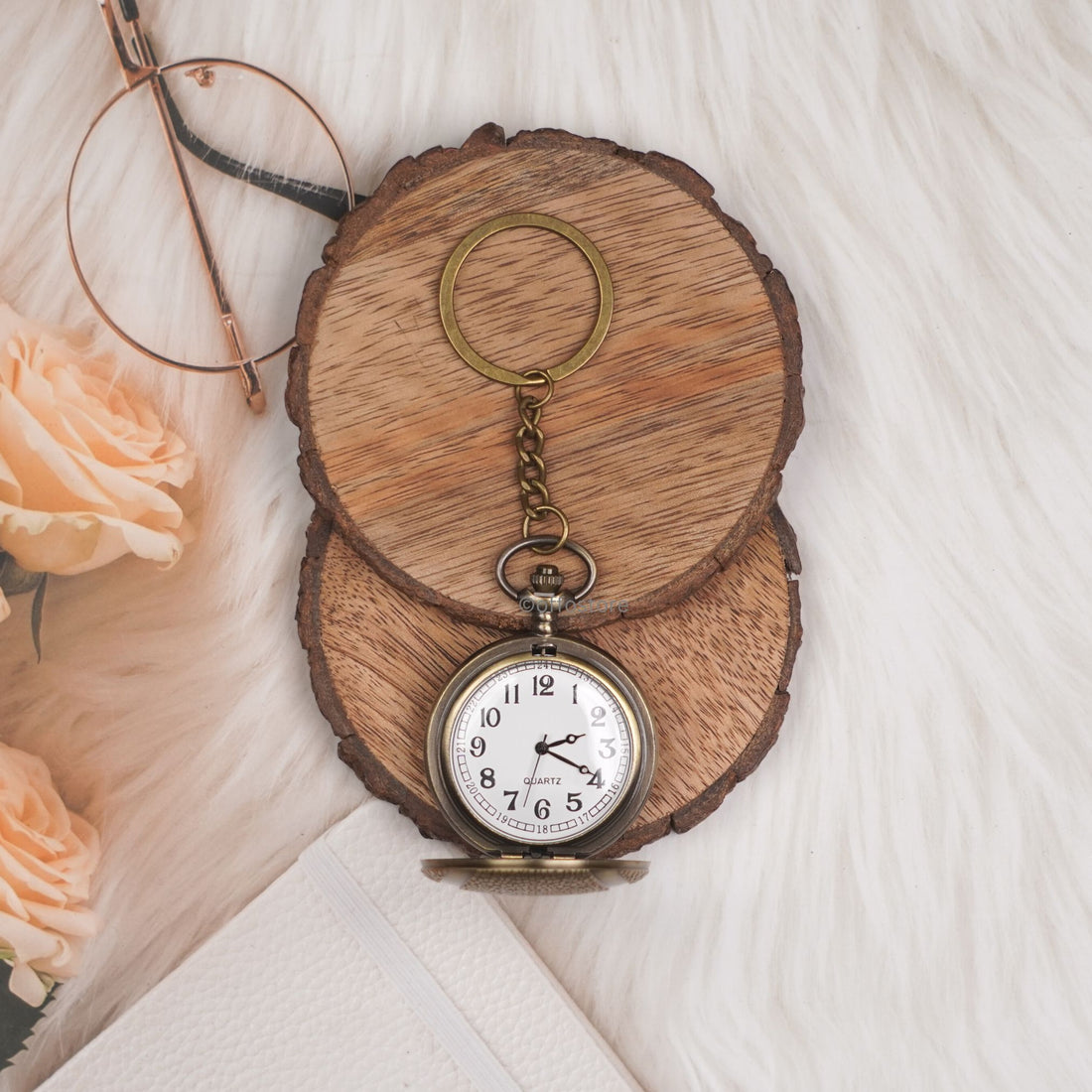 Rugby Pocket Watch Keycahin