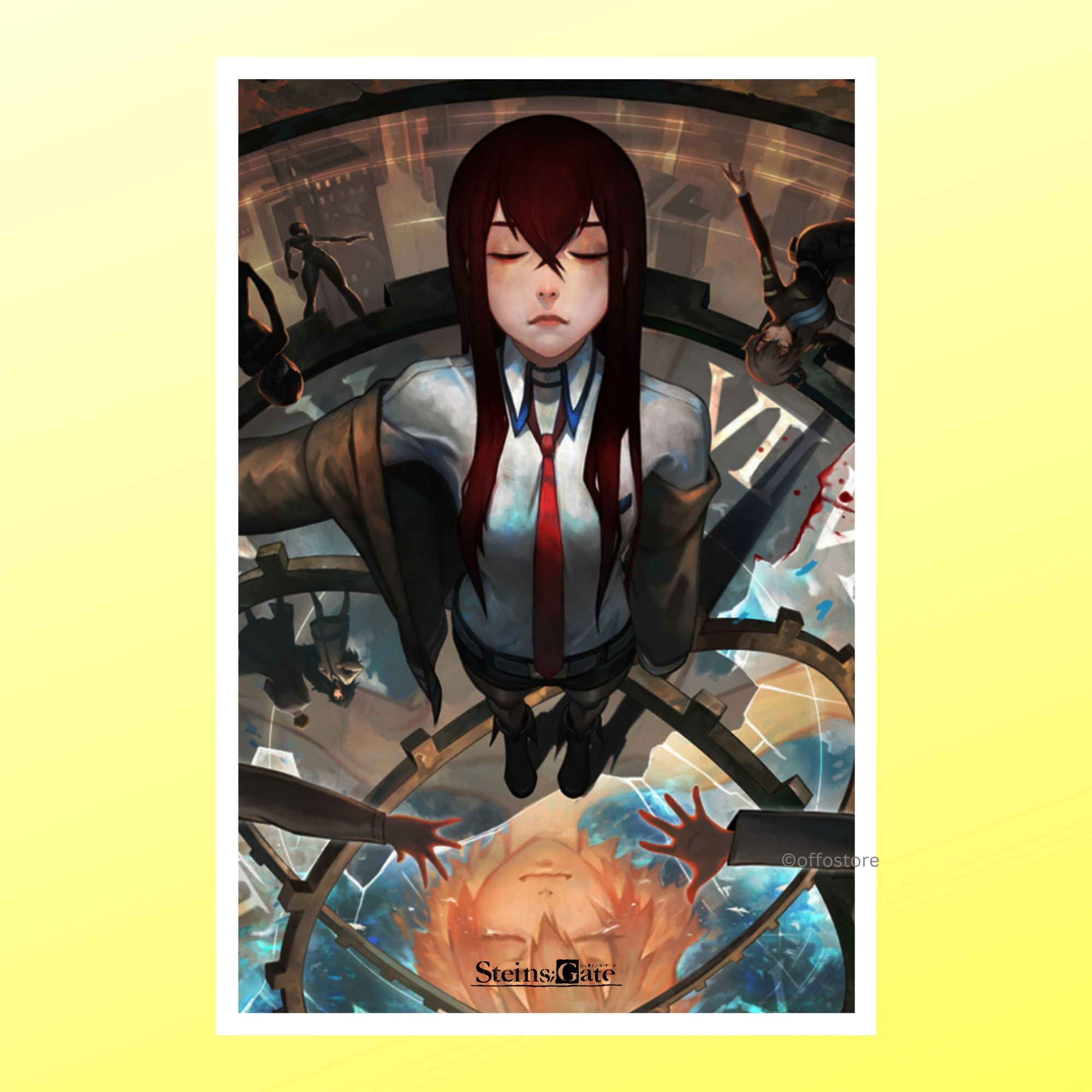 Steins Gate Anime Wall Poster