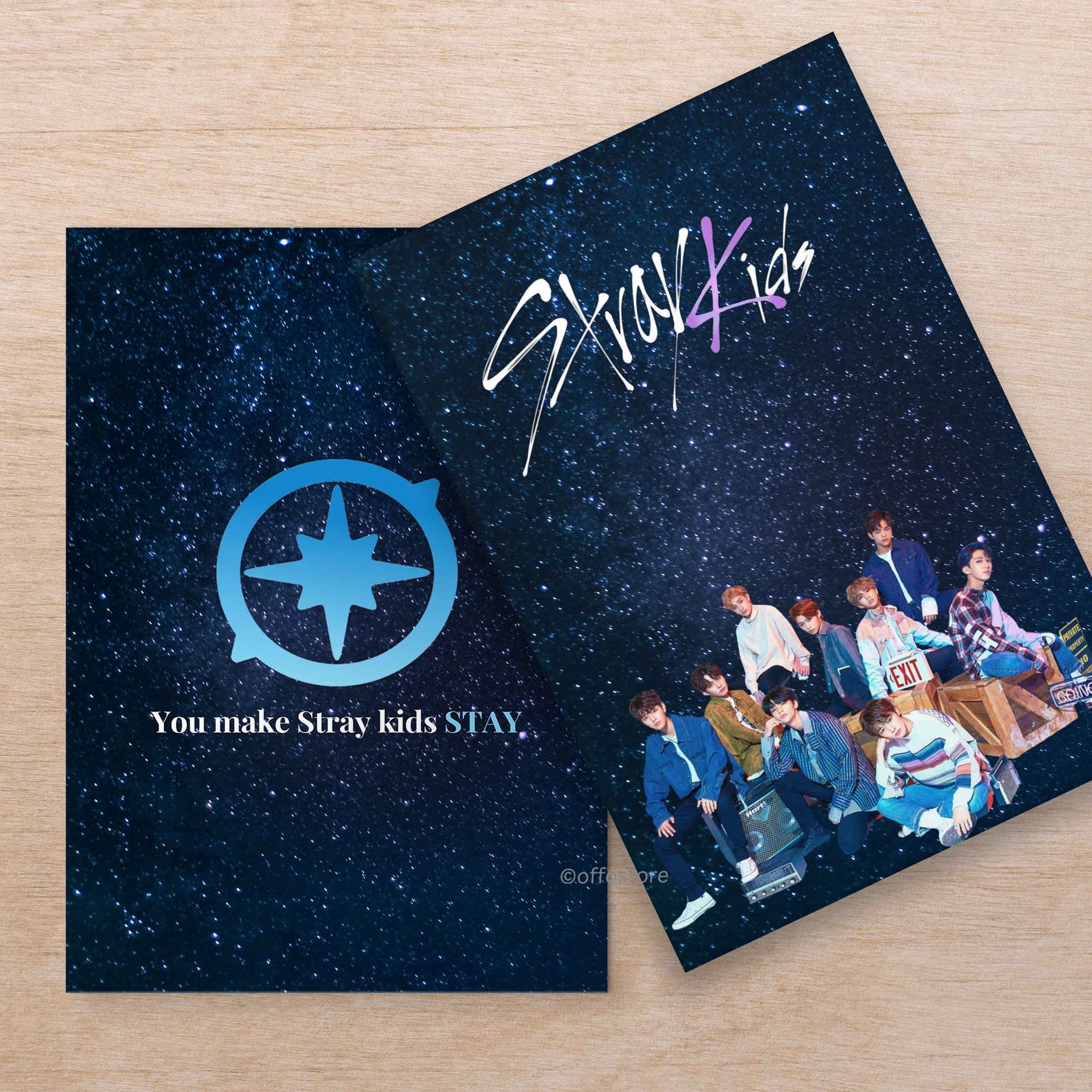 Stray Kids Velvet Finish A5 Notebook