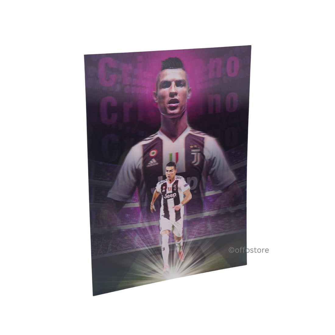 Cristiano Ronaldo 3D Poster