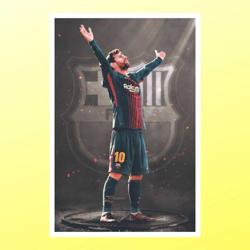 Sports Poster Lionel Messi