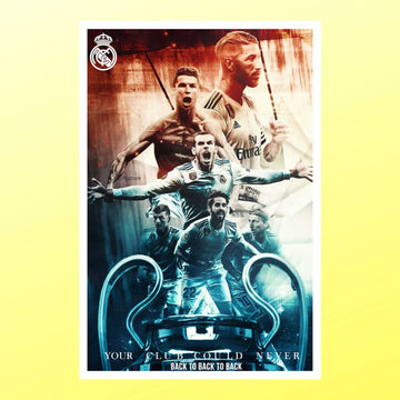 Sports Poster Real Madrid