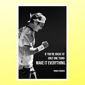 Sports Poster Roger Federer