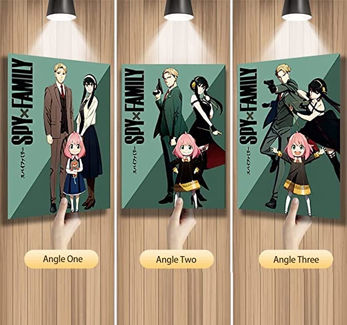 Spy X Family Anime 3D Poster