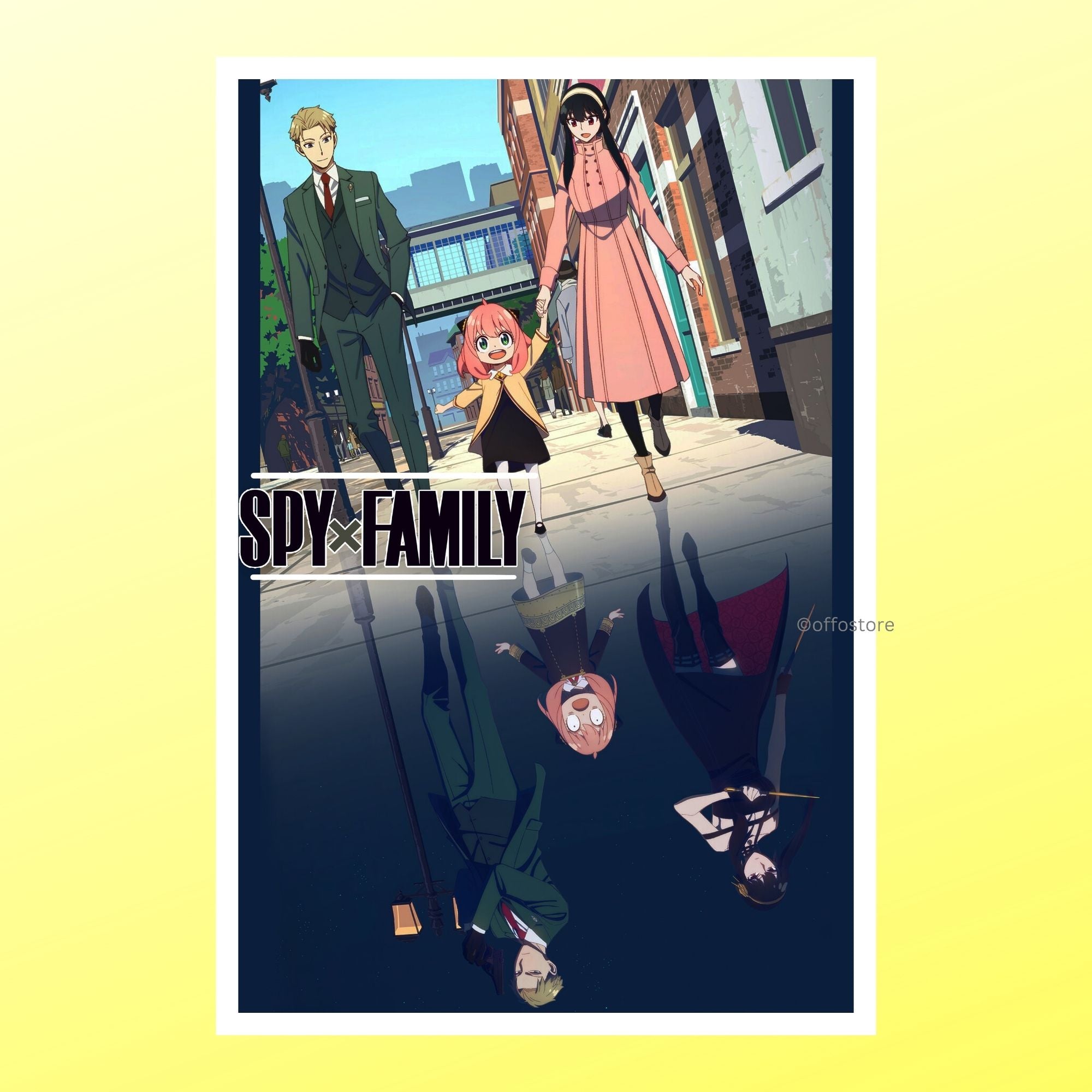 Spy X Family Anime Wall Poster