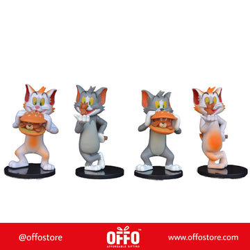 Tom & Jerry Action figures Set of 4 [6-8 cm]