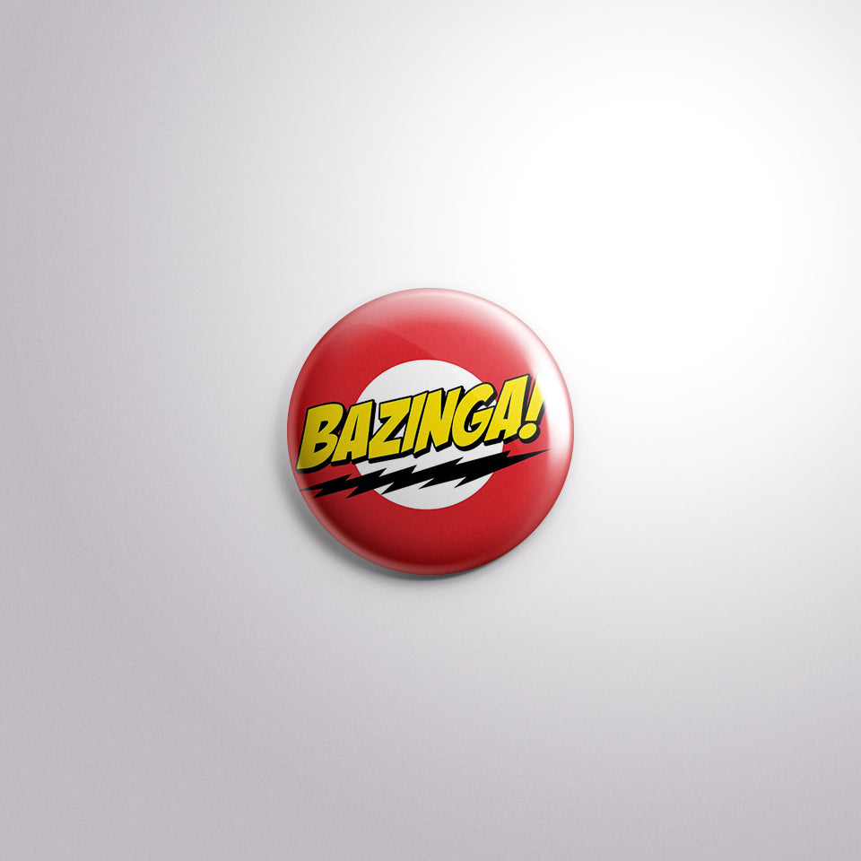 Big Bang Theory Scratch-Proof Button Badge