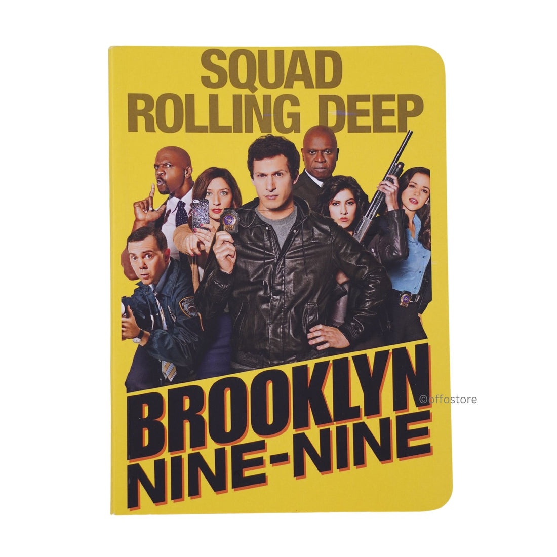 Brooklyn Nine Velvet Finish A5 Notebook