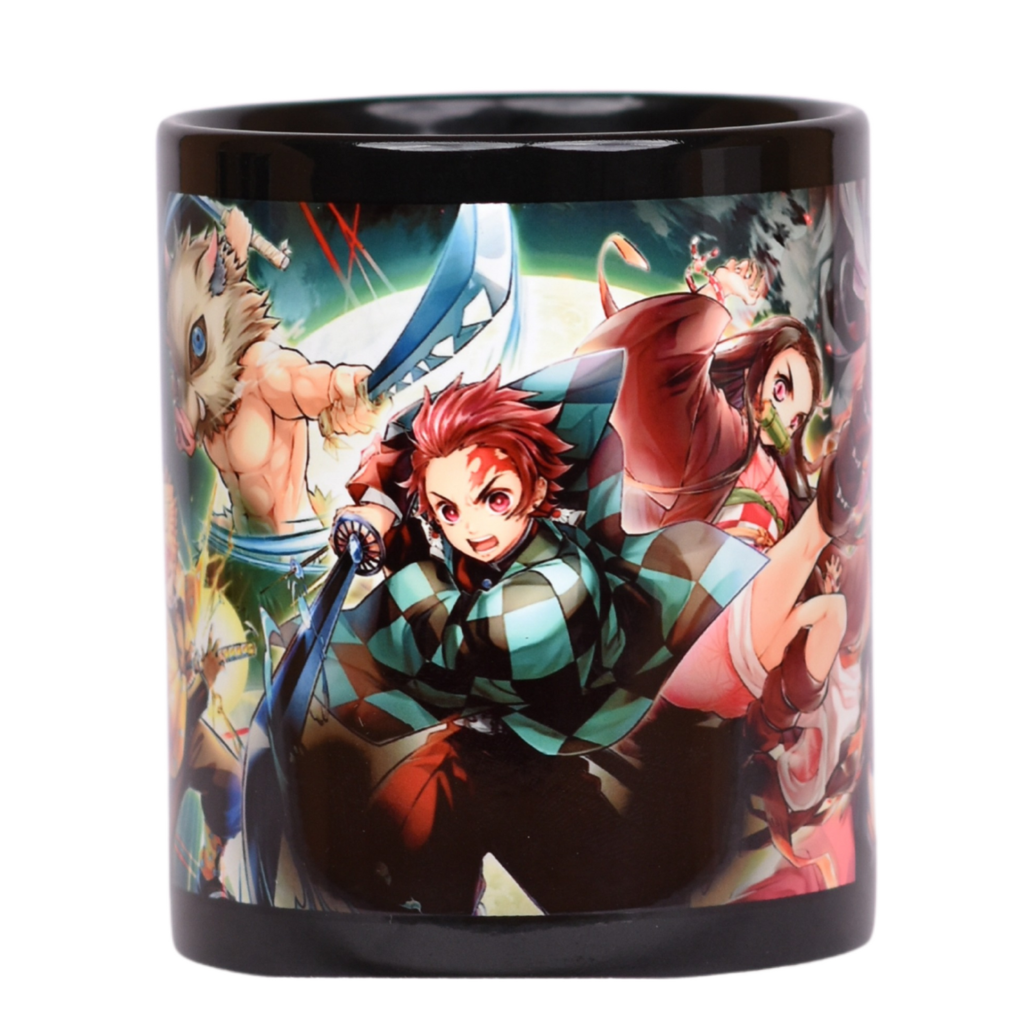Anime: Demon Slayer - Black Ceramic Mug