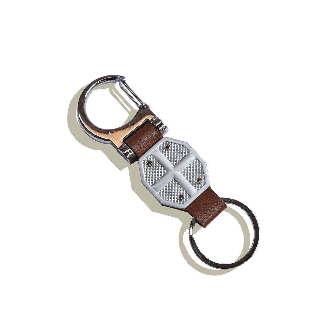 Royal Enfield Leather Keychain