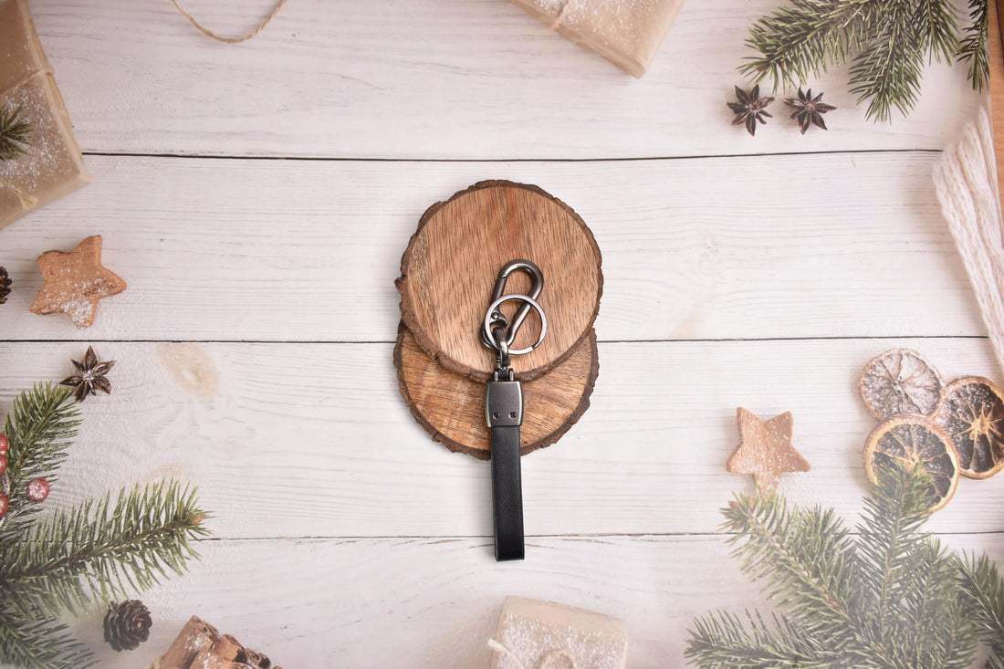 Ford Leather Keychain