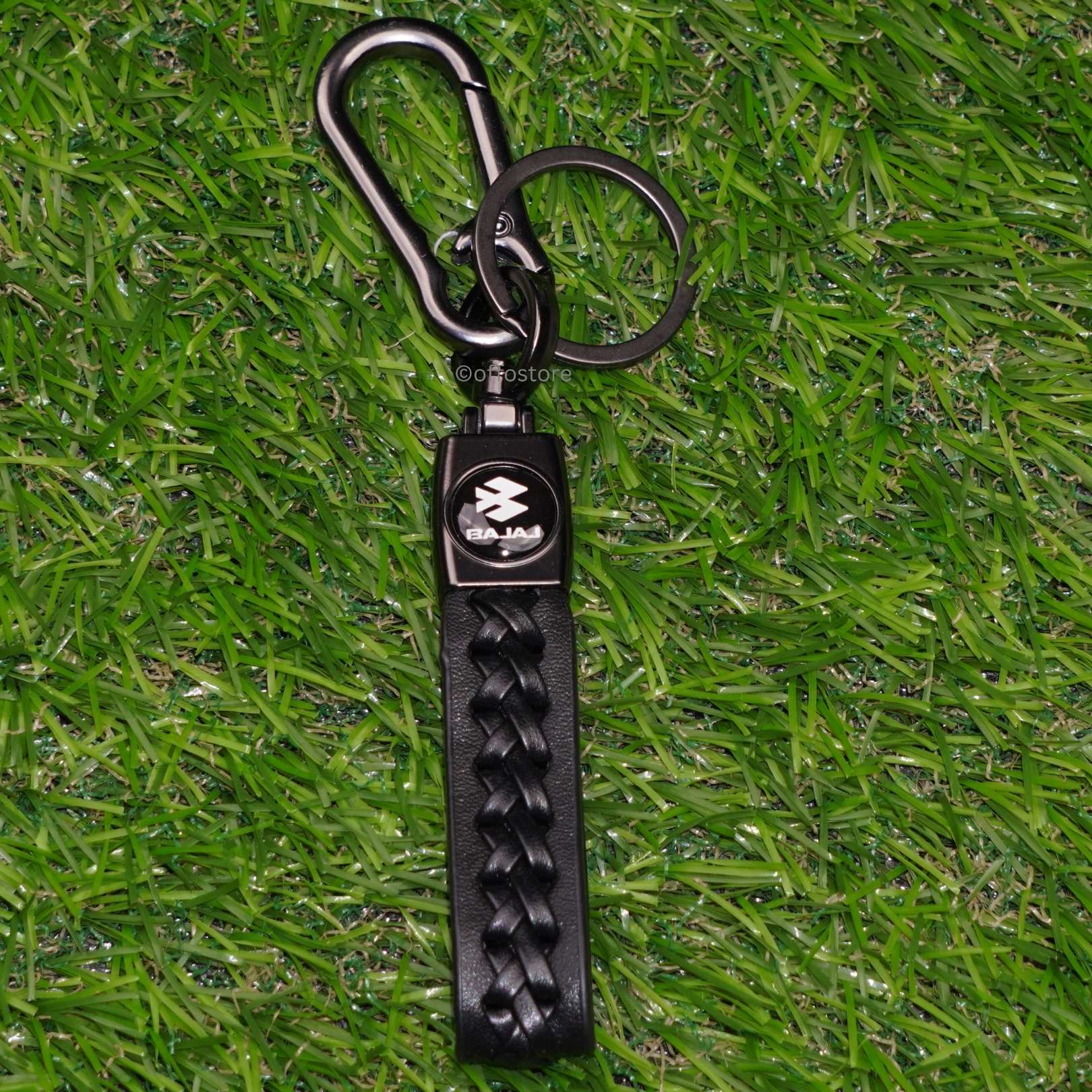 Bajaj Leather Keychain