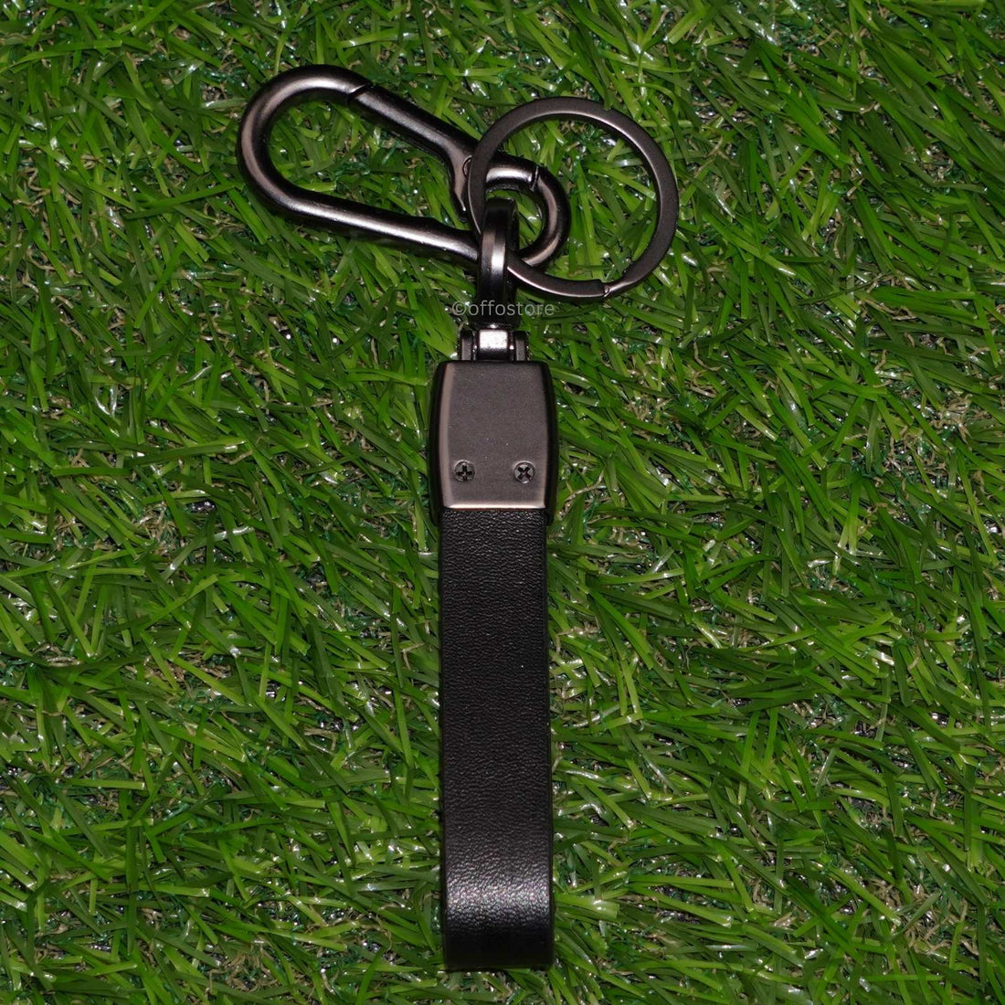 Skoda Leather Keychain