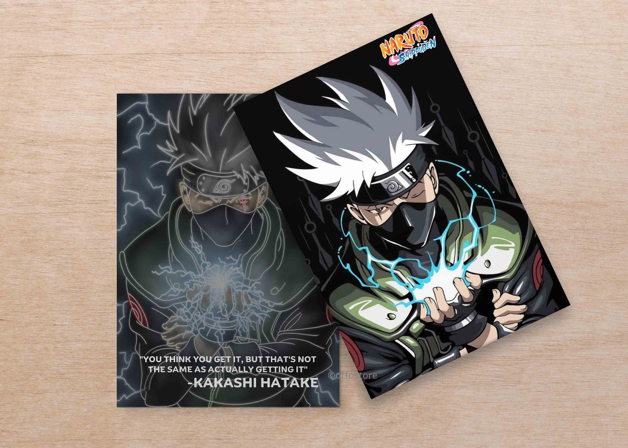 Anime:Naruto shippudin kakashi velvet finish A5 book