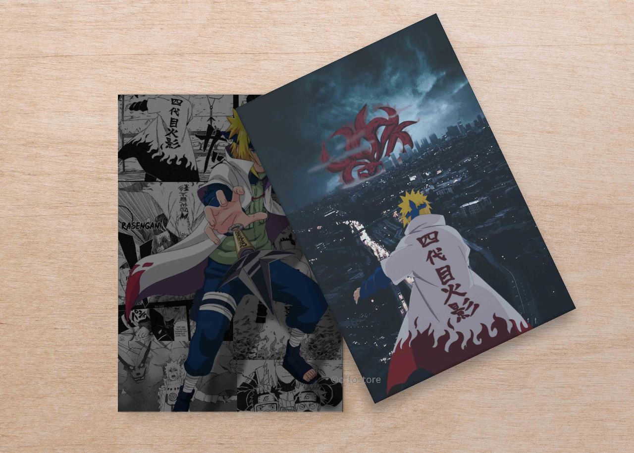 Anime:Naruto shippudin Minato velvet finish A5 book